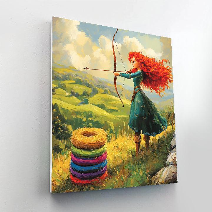 Merida Highland Target Trail Paint by numbers kits