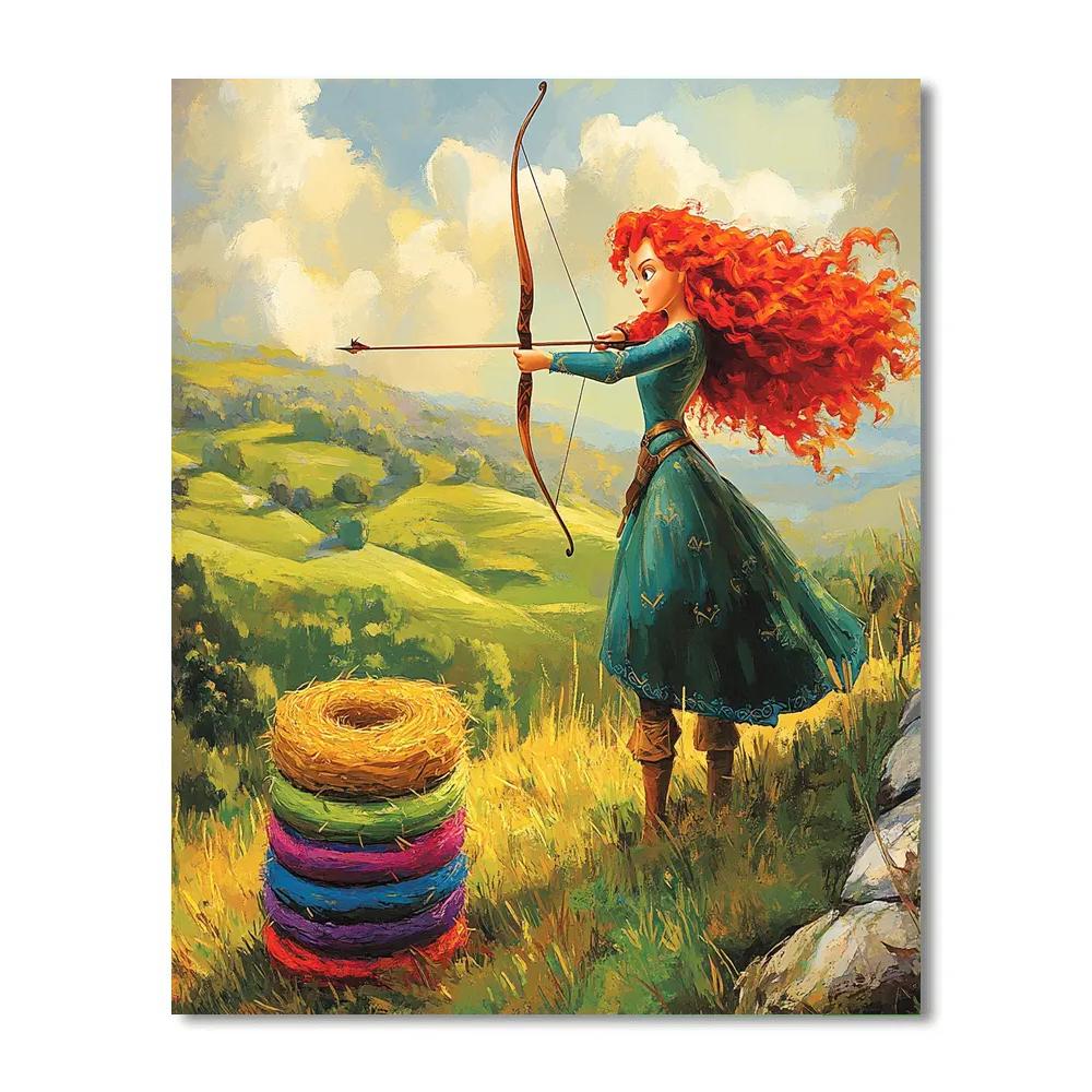 Merida Highland Target Trail Paint by numbers kits