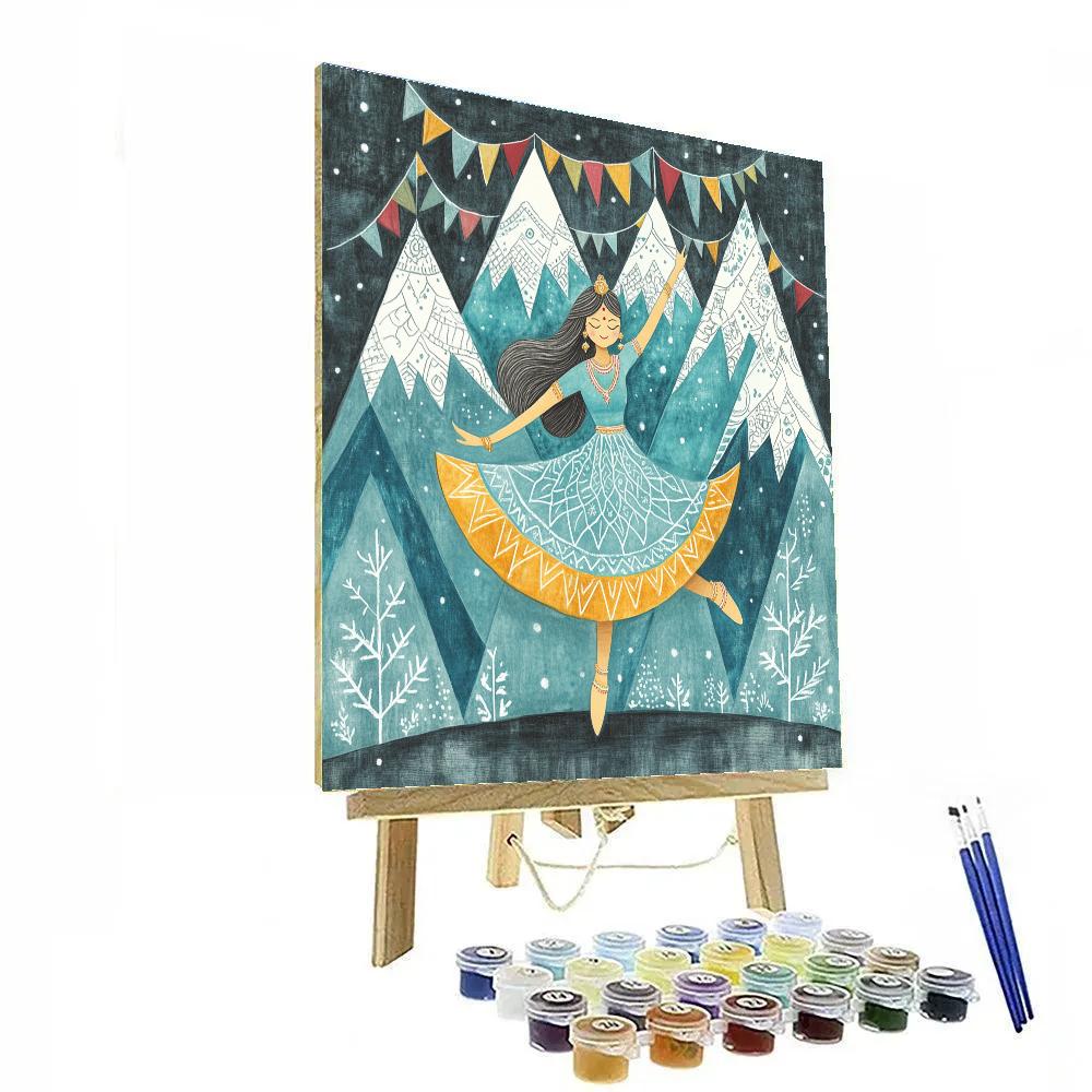 Parvati Dance Of The Seven Peaks DIY paint by numbers