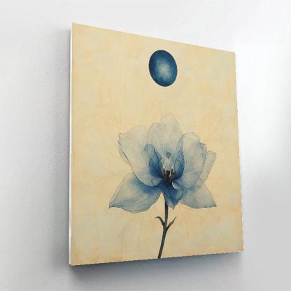 Leonardo Da Vinci Inspired Eclipse Orchid Study paint by number