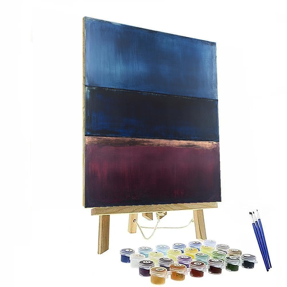 Mark Rothko Inspired Eclipse Of Quiet Gravitation Paint by numbers kits