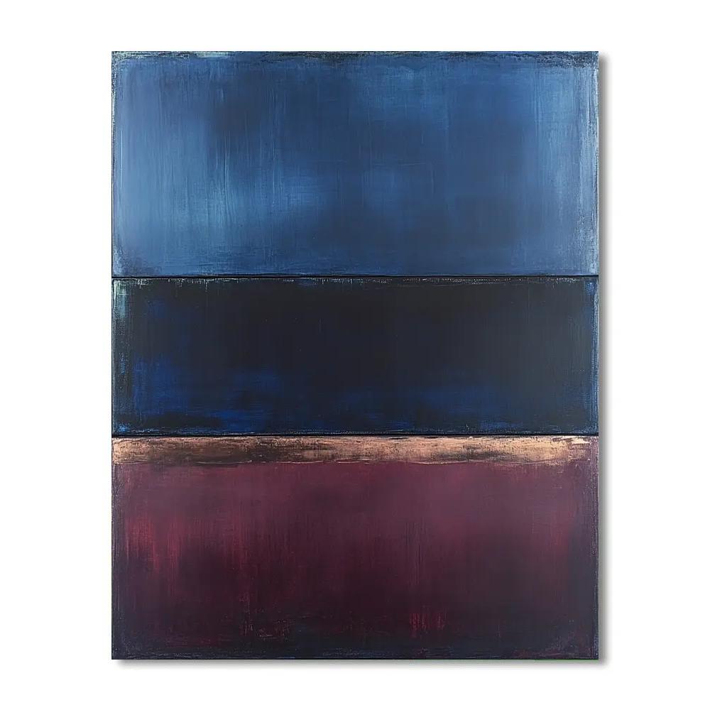 Mark Rothko Inspired Eclipse Of Quiet Gravitation Paint by numbers kits