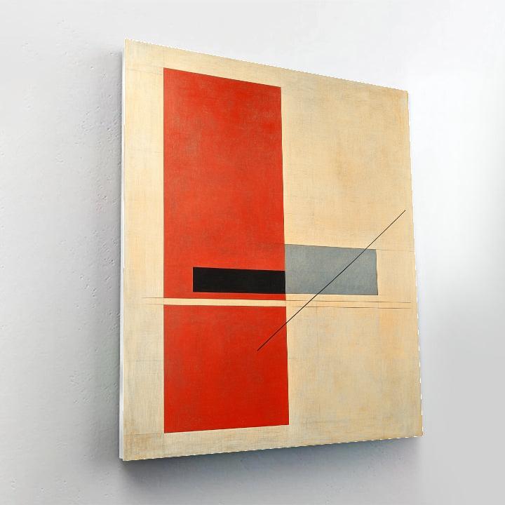 Kazimir Malevich Inspired Lagrange Point Equilibrium Numbered painting kits