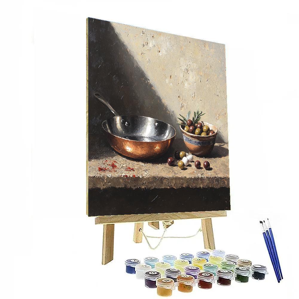 Diego Velázquez Inspired Nebula Kitchen Copper And Clay paint by color