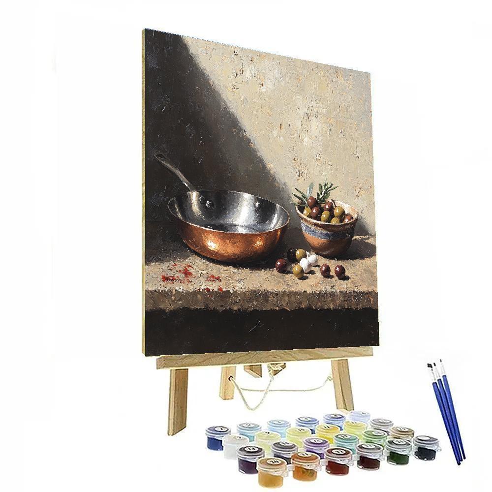Diego Velázquez Inspired Nebula Kitchen Copper And Clay paint by color