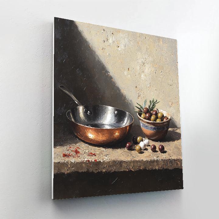Diego Velázquez Inspired Nebula Kitchen Copper And Clay paint by color