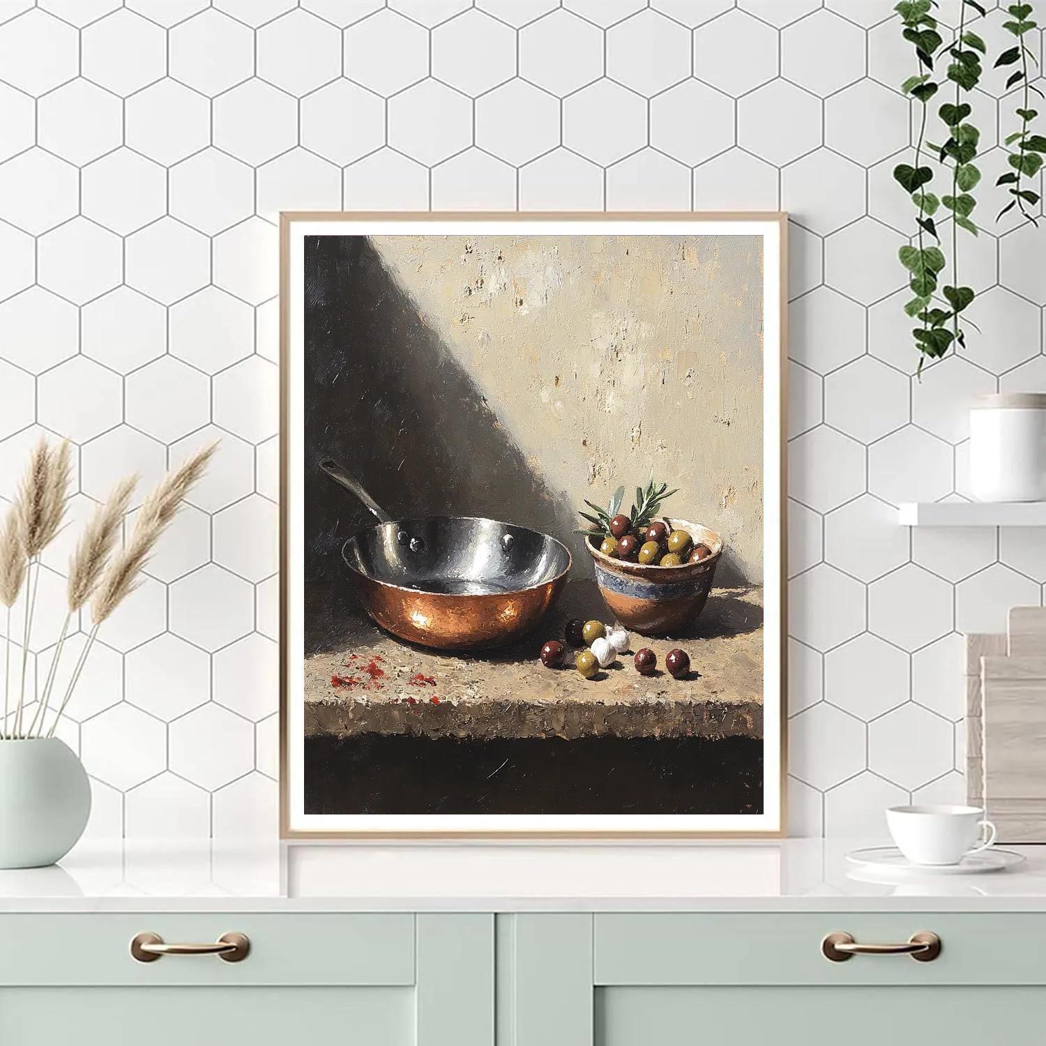 Diego Velázquez Inspired Nebula Kitchen Copper And Clay paint by color