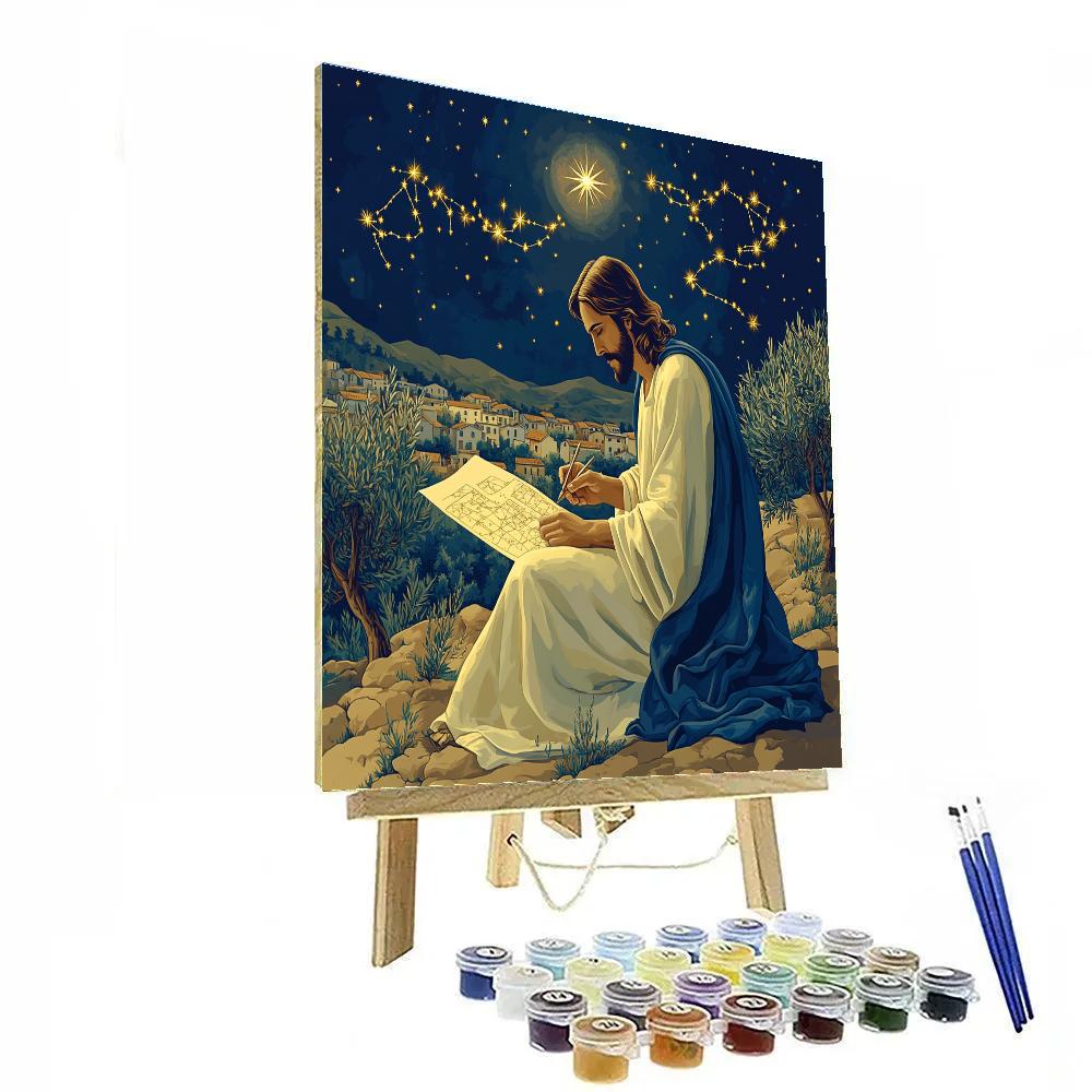 Jesus Star Cartographer Of The New Dawn Paint by numbers kits