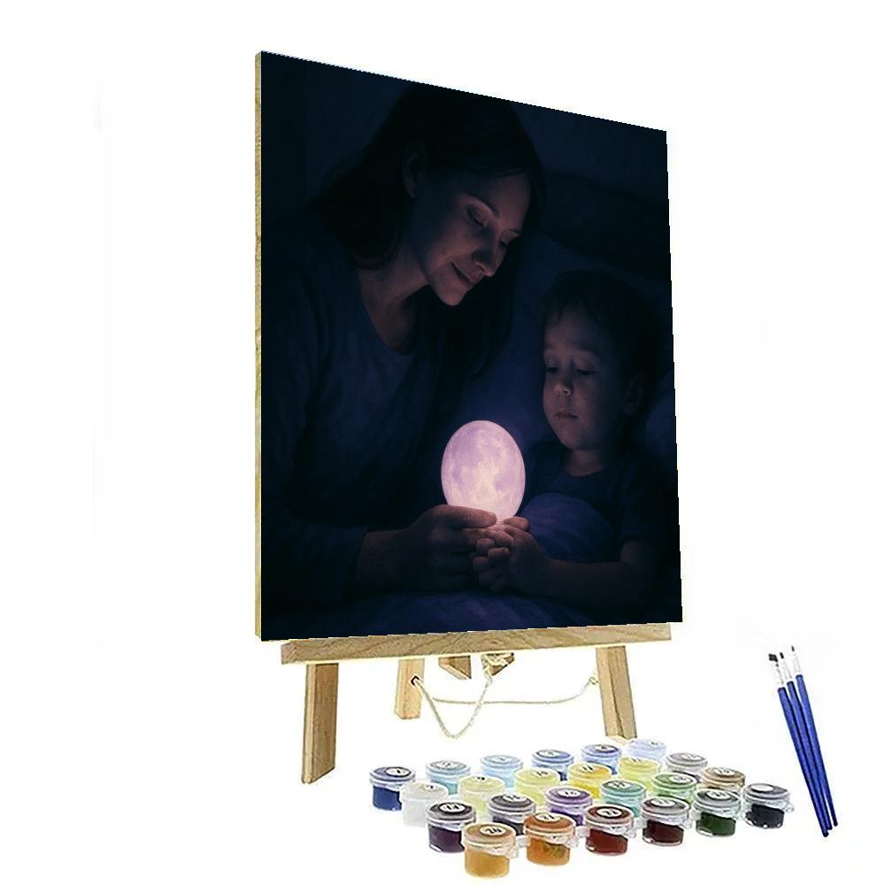 Nightlight Comfort After Bad Dream Numbered painting kits
