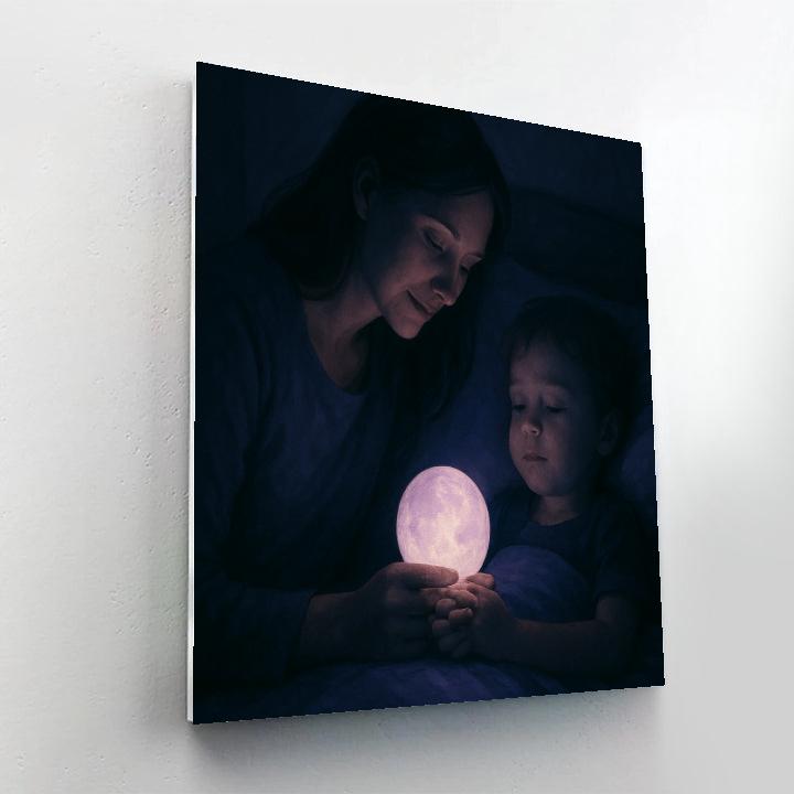 Nightlight Comfort After Bad Dream Numbered painting kits