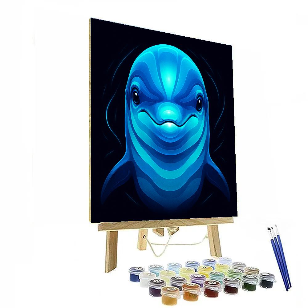 Starcurrent Dolphin Painting by numbers kit