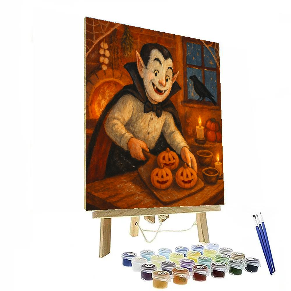 The Midnight Bakehouse Of Cobweb Corner Numbered painting kits