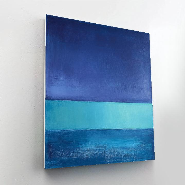 Mark Rothko Inspired Liminal Aurora Silence Paint by numbers art