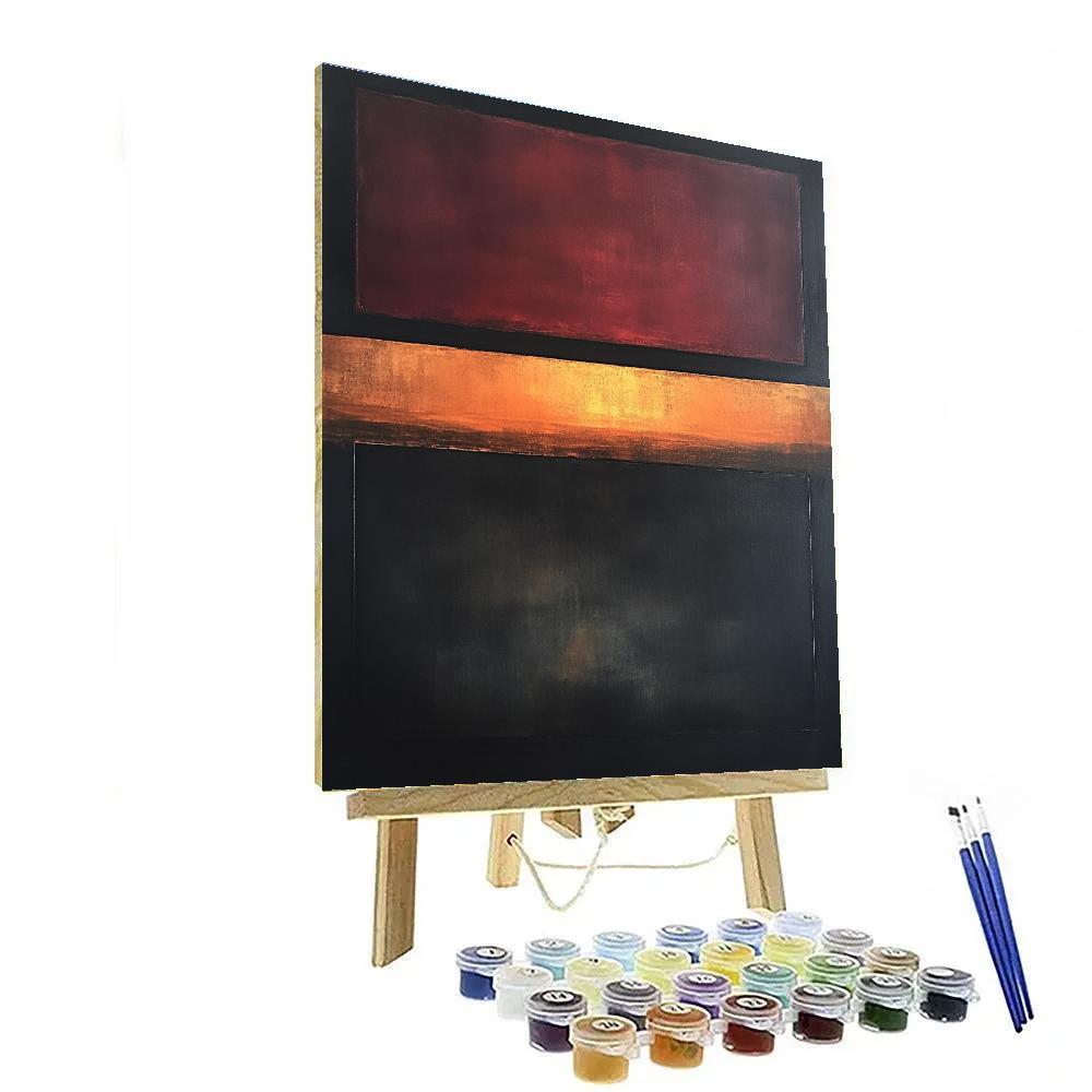 Mark Rothko Inspired Gravity Well Reverie Number painting