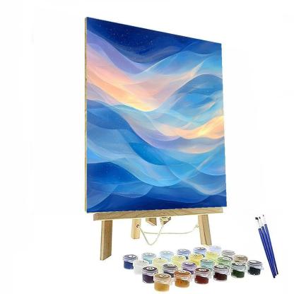 Edgar Degas Inspired Whispering Aurora Ribbons Painting by numbers kit