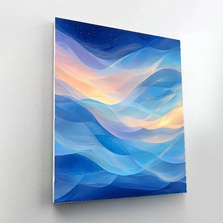 Edgar Degas Inspired Whispering Aurora Ribbons Painting by numbers kit