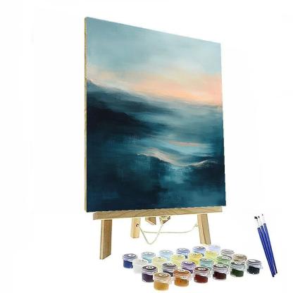 Edgar Degas Inspired Tidal Mist Harmonics paint by number