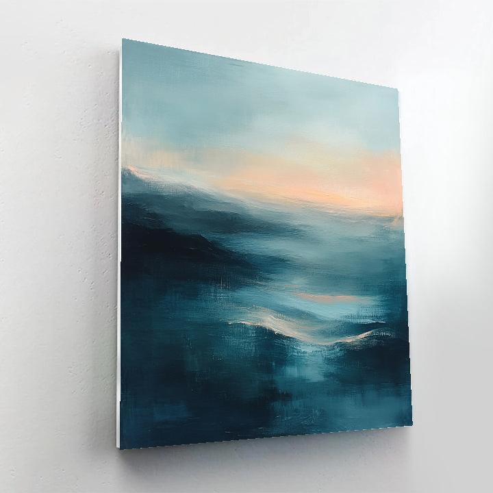 Edgar Degas Inspired Tidal Mist Harmonics paint by number