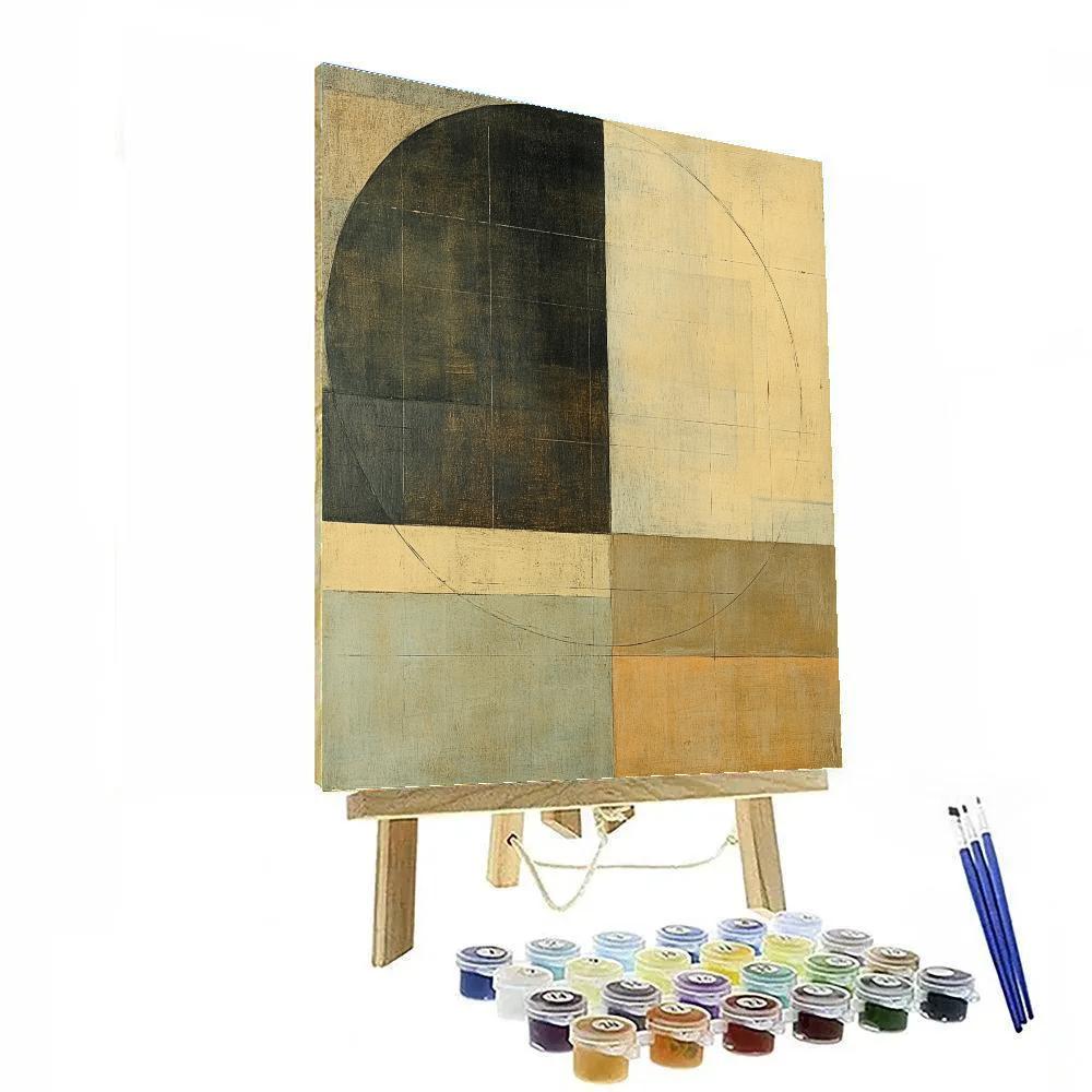 Paul Klee Inspired Cartography Of Quiet Aurora Paint by numbers kits