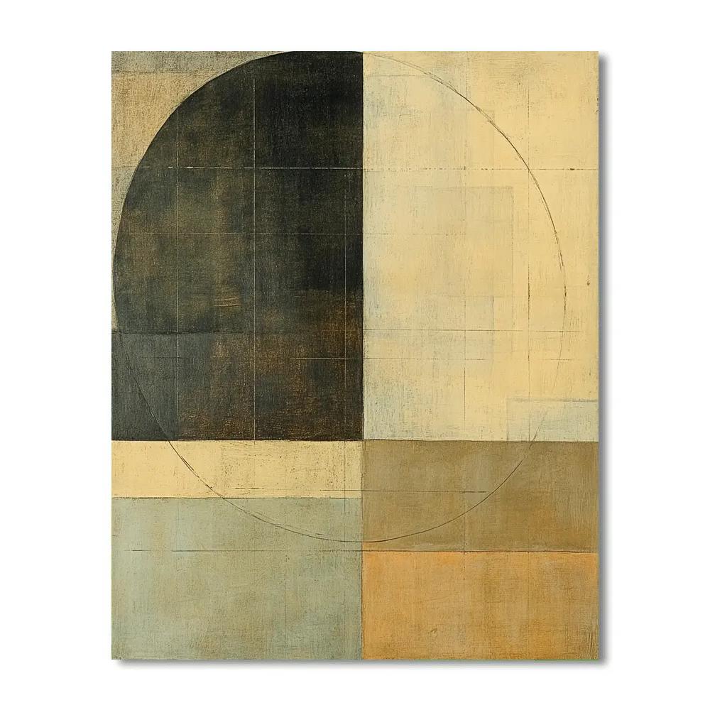 Paul Klee Inspired Cartography Of Quiet Aurora Paint by numbers kits
