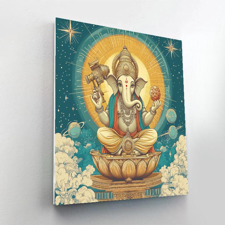 Solar Observatory Ganesha Numbered painting kits