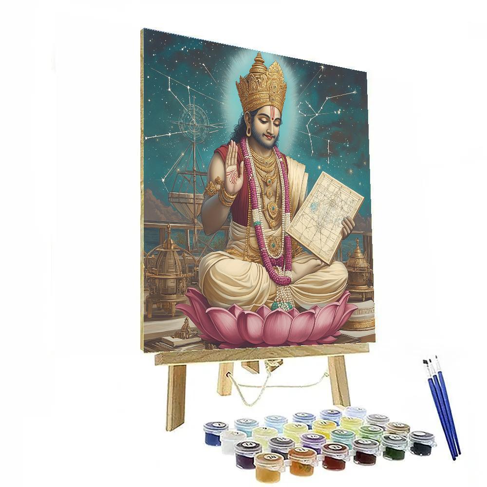 Brahma Lotus Observatory Paint by numbers kits