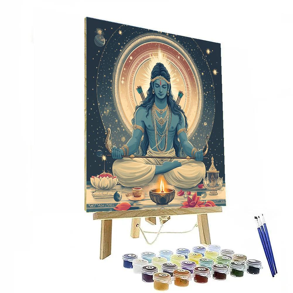 Starlit Arrow Rite With Rama paint by color