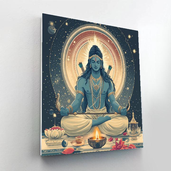 Starlit Arrow Rite With Rama paint by color