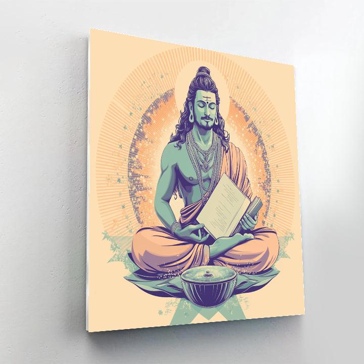 Brahma Mandala Of Dawn Winds DIY paint by numbers