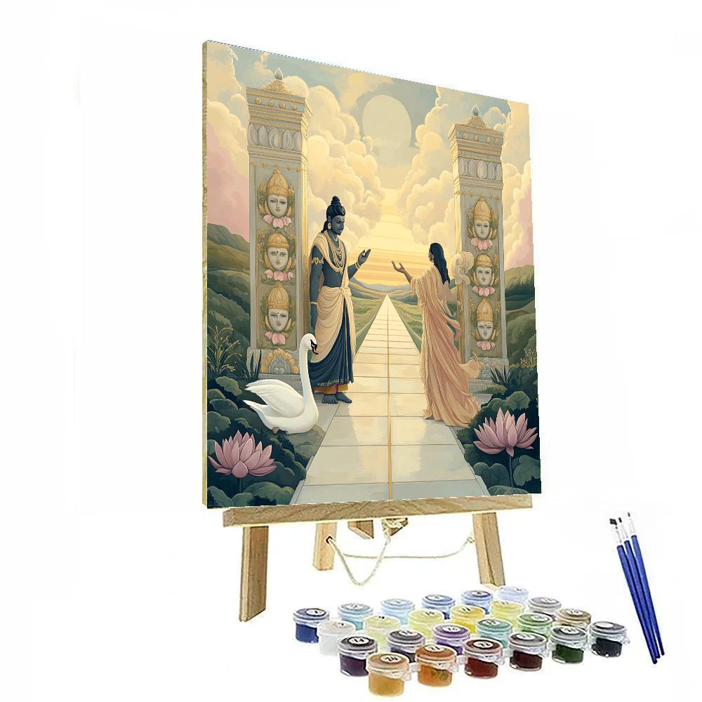Brahma Horizon Gate Of Knowledge paint by numbers