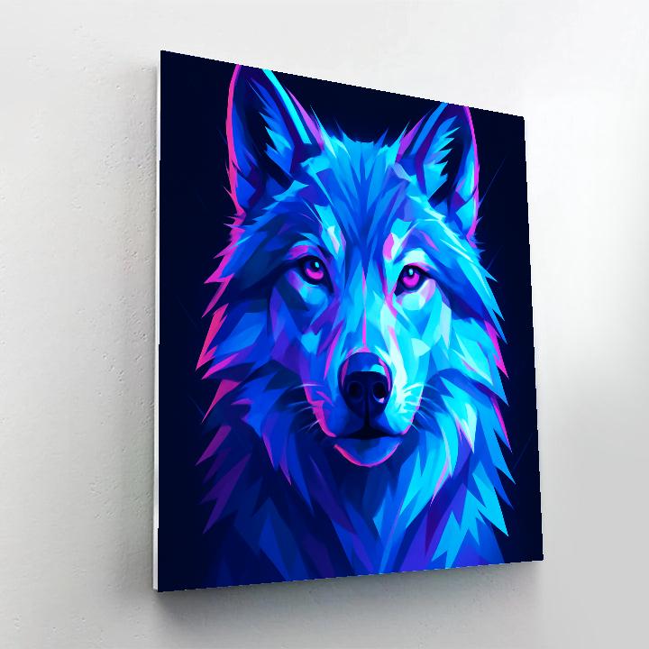 Prismatic Ice Wolf Sentinel painting number kit