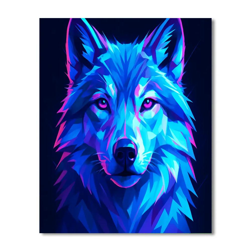 Prismatic Ice Wolf Sentinel painting number kit