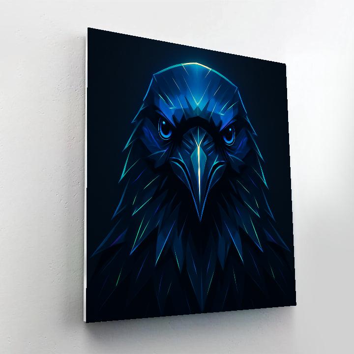 Voltage Raven Night Oracle Paint by numbers art
