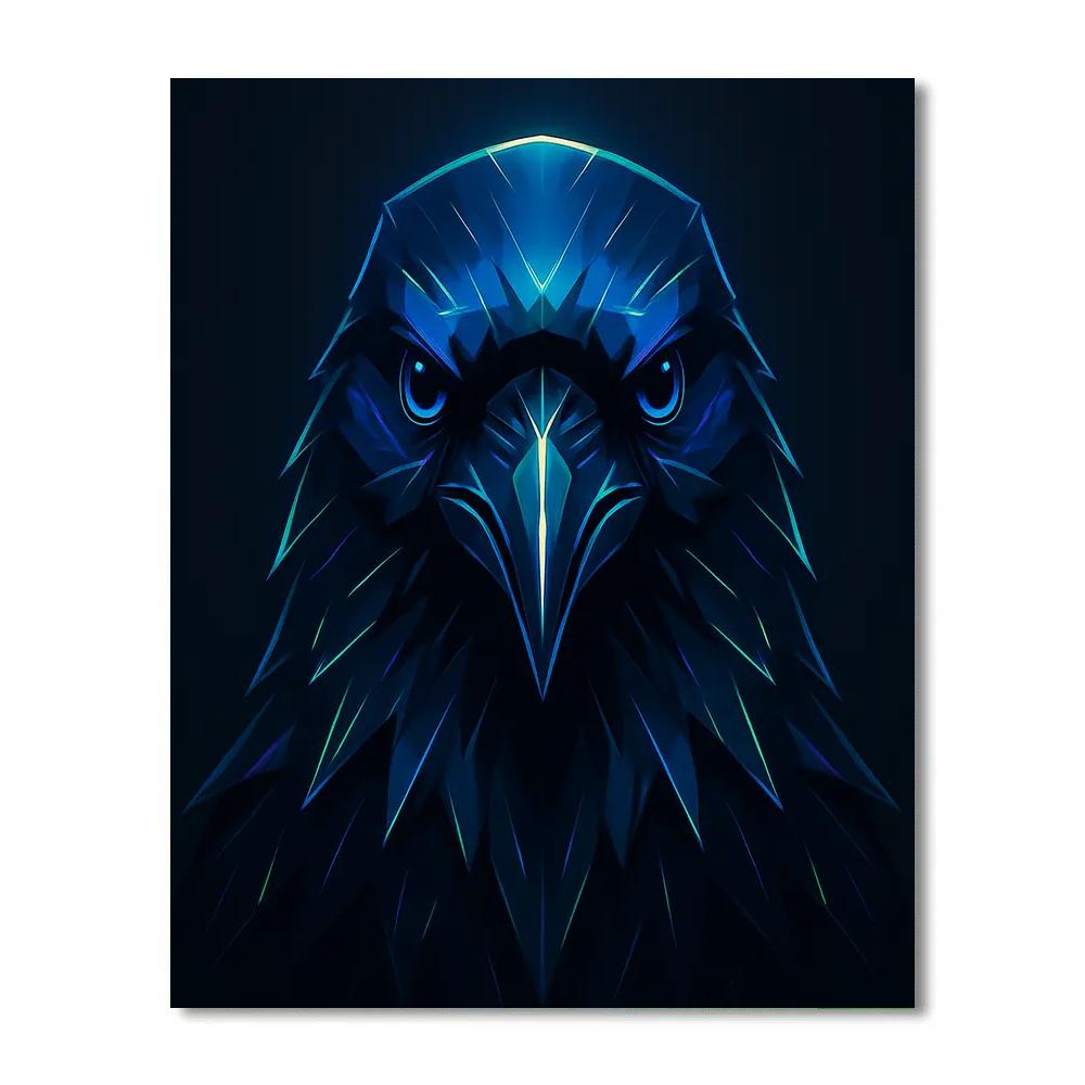 Voltage Raven Night Oracle Paint by numbers art