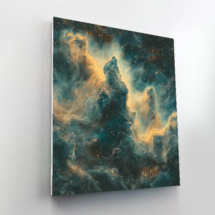 Michelangelo Inspired Nebula Reef Of Orion Numbered painting kits