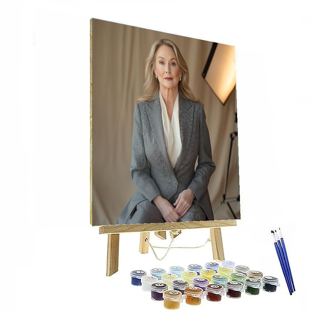 Meryl Streep The Chameleons Crown Of Cinema paint by numbers