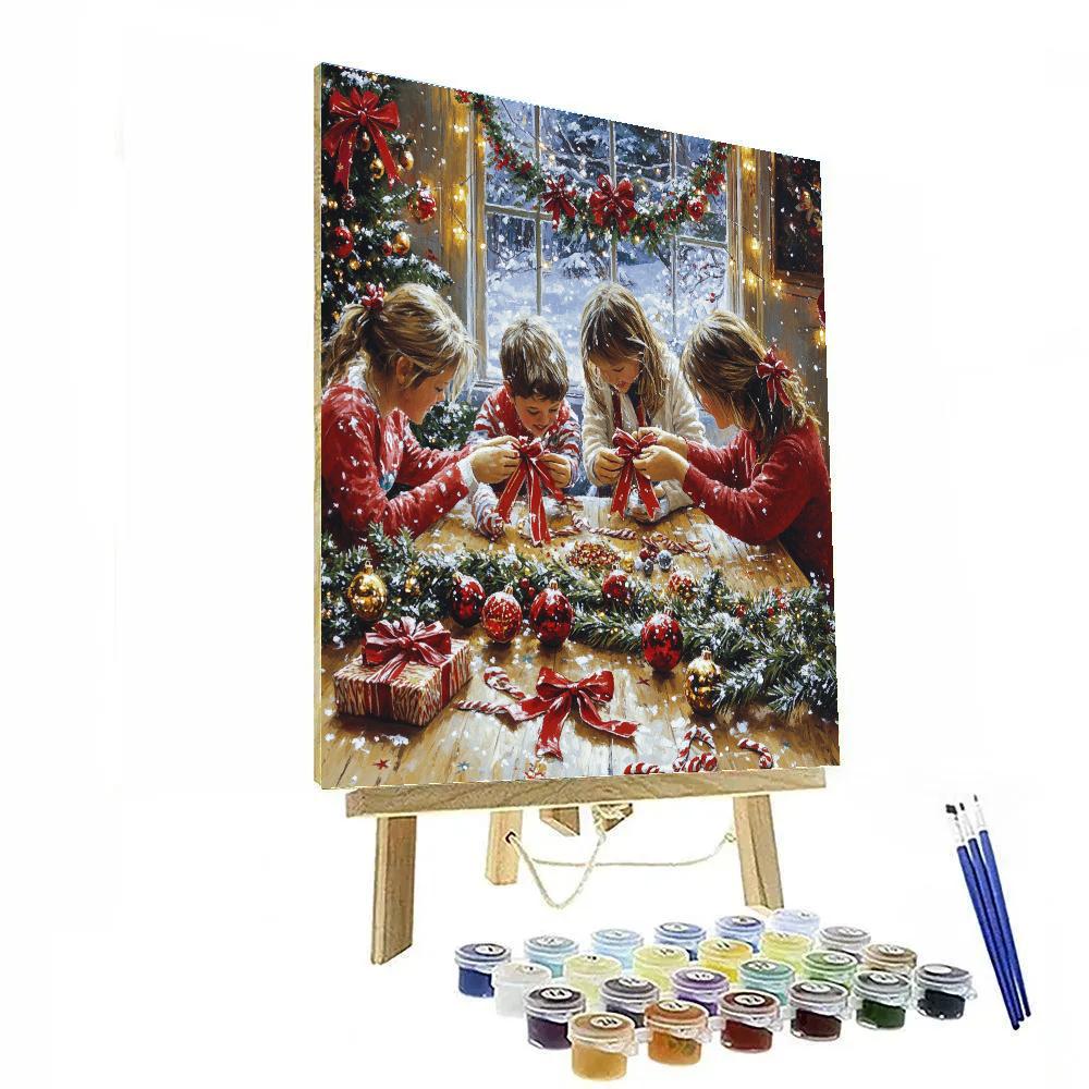 Ornament Workshop Cheer paint by color