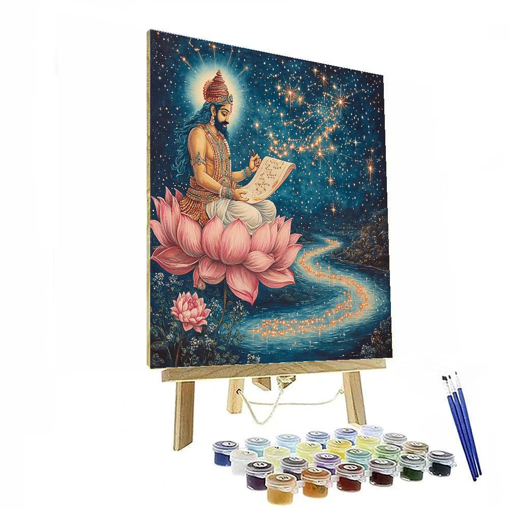 Vishnu Mapping The River Of Stars Painting by numbers kit