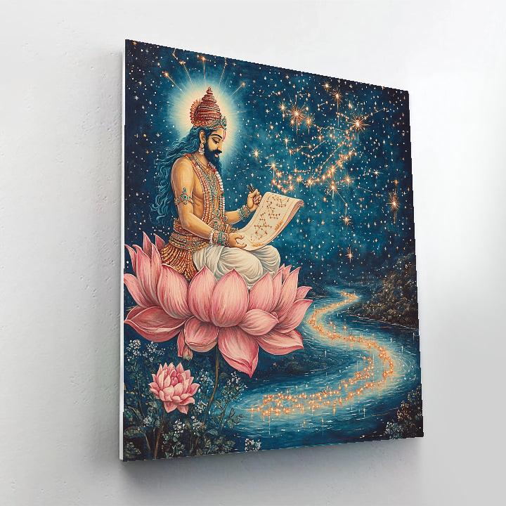 Vishnu Mapping The River Of Stars Painting by numbers kit