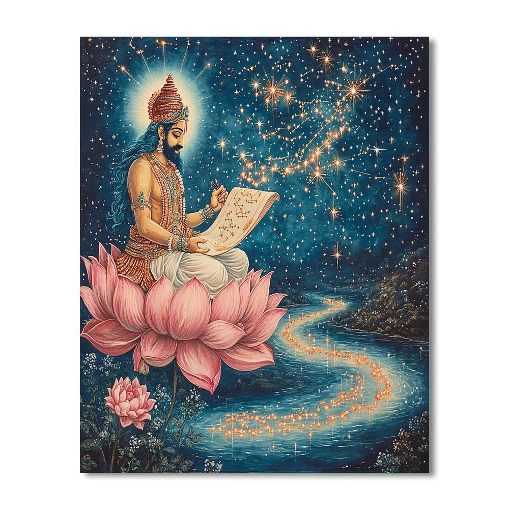 Vishnu Mapping The River Of Stars Painting by numbers kit