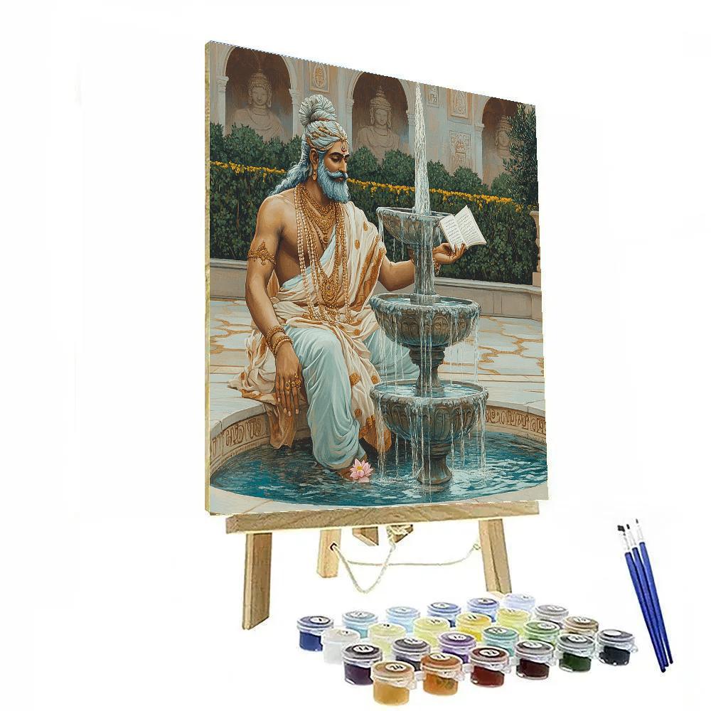 Brahma Fountain Of Knowledge Painting by numbers kit