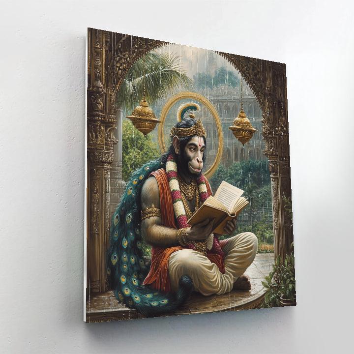 Monsoon Library Hanuman paint by number