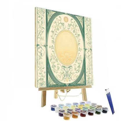 Alphonse Mucha Inspired Lattice Of Vernal Harmonics Paint by numbers kits