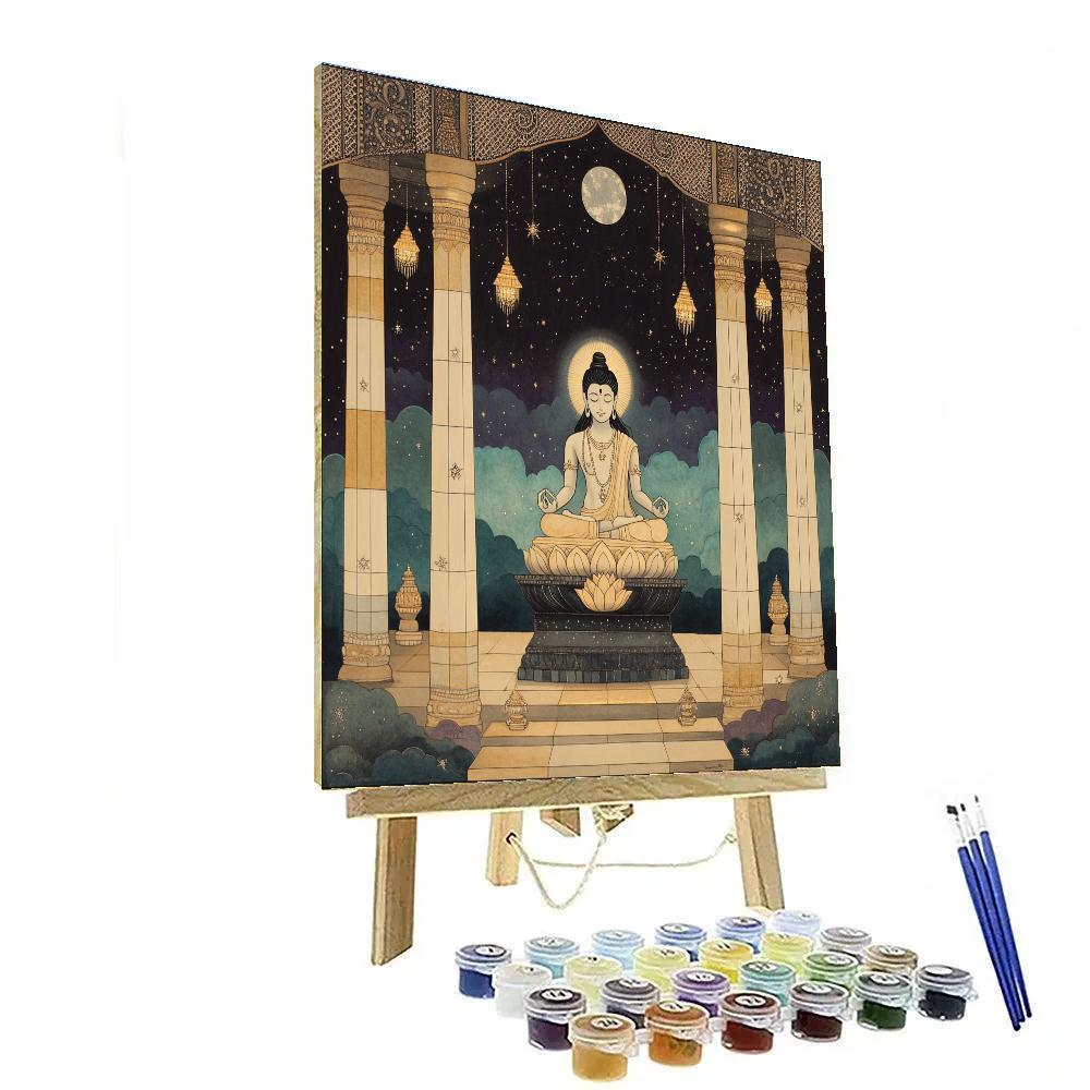 Brahma Pavilion Of Quiet Stars DIY paint by numbers