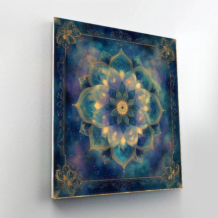 Alphonse Mucha Inspired Nebula Of Quiet Ornament Paint by numbers kits