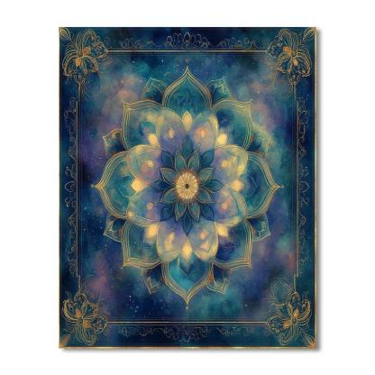 Alphonse Mucha Inspired Nebula Of Quiet Ornament Paint by numbers kits
