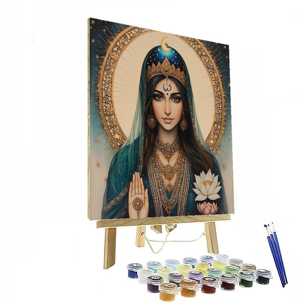 Parvati Of The Constellation Crown DIY paint by numbers