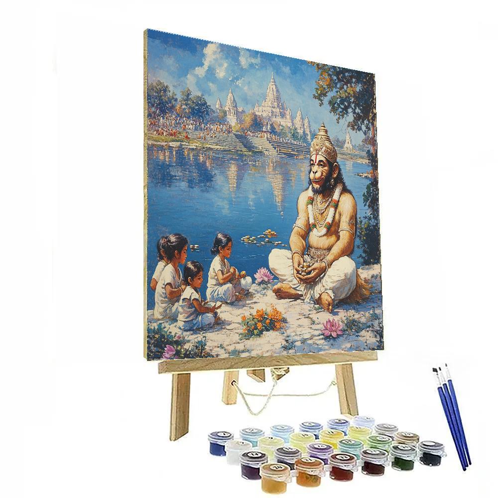 Hanuman, Riverside Music Rehearsal Numbered painting kits