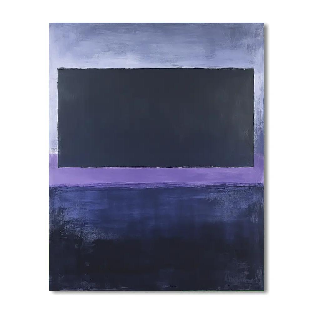 Mark Rothko Inspired Event Horizon Quietude paint by color