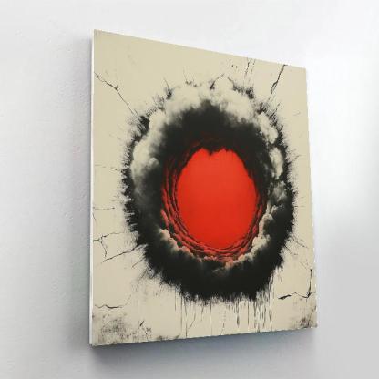 Banksy Inspired Carbon Silence Spiral Painting by numbers kit